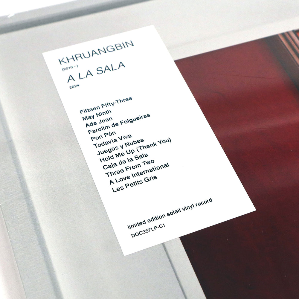 Khruangbin: A LA SALA (Colored Vinyl) Vinyl LP