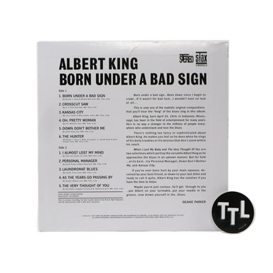 Albert King: Born Under A Bad Sign Vinyl LP