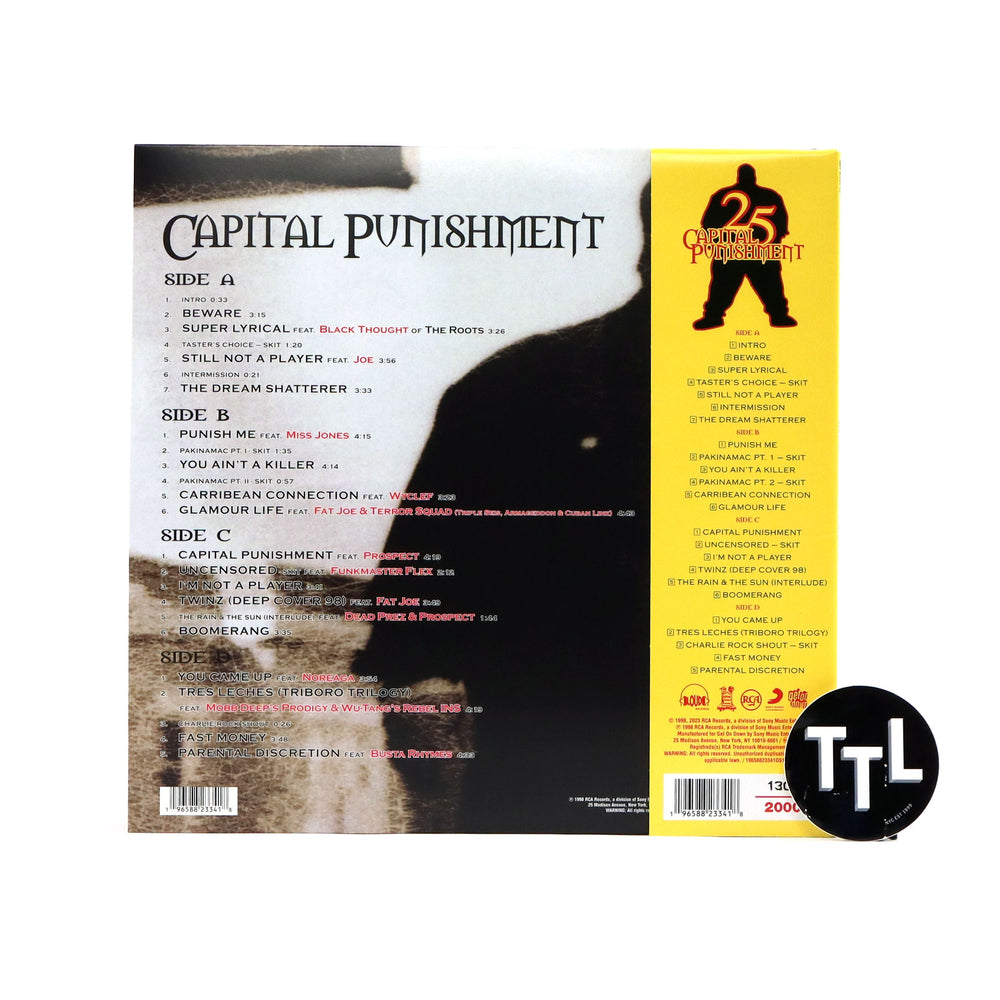 Big Pun: Capital Punishment 25th Anniversary (Colored Vinyl) Vinyl LP