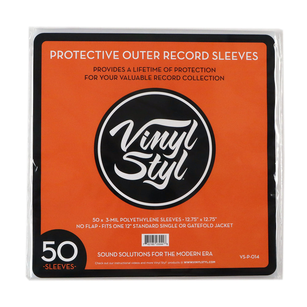 Vinyl Styl: Poly Record Outer Sleeves (50 Units)