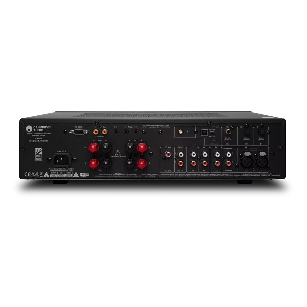 Cambridge Audio: CXA81 Amplifier w/ Bluetooth - Black (C11292K)