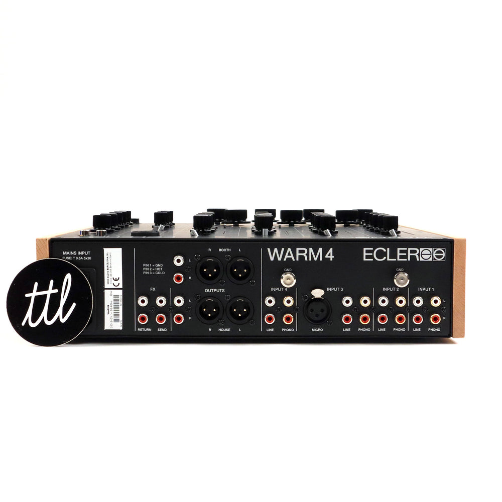 Ecler: WARM4 Four-Channel Analogue Rotary Mixer 