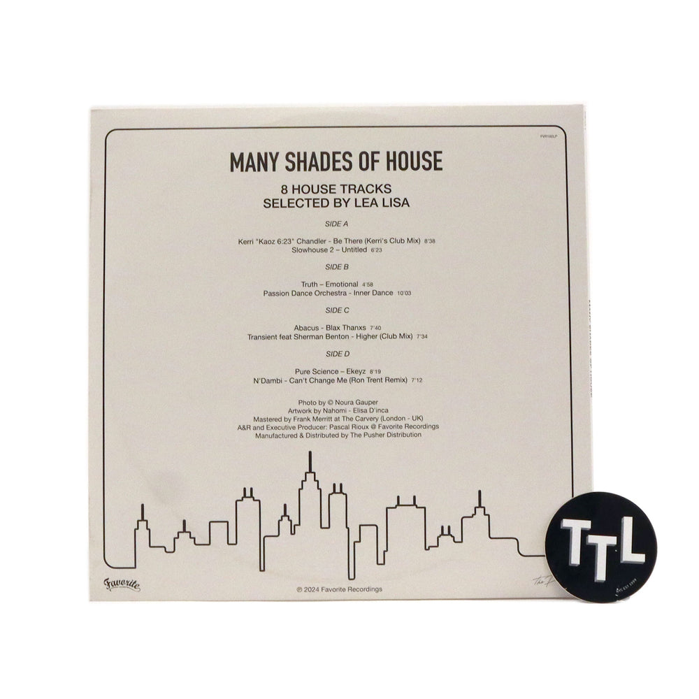 Favorite Recordings: Many Shades Of House - Selected By Lea Lisa Vinyl 2LP
