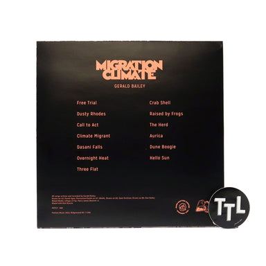 Gerald Bailey: Migration Climate Vinyl LP