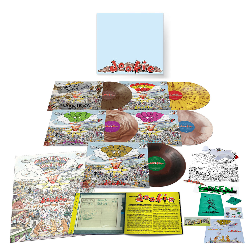 Green Day: Dookie - 30th Anniversary Deluxe Edition (Indie Exclusive Colored Vinyl) Vinyl 6LP Boxset