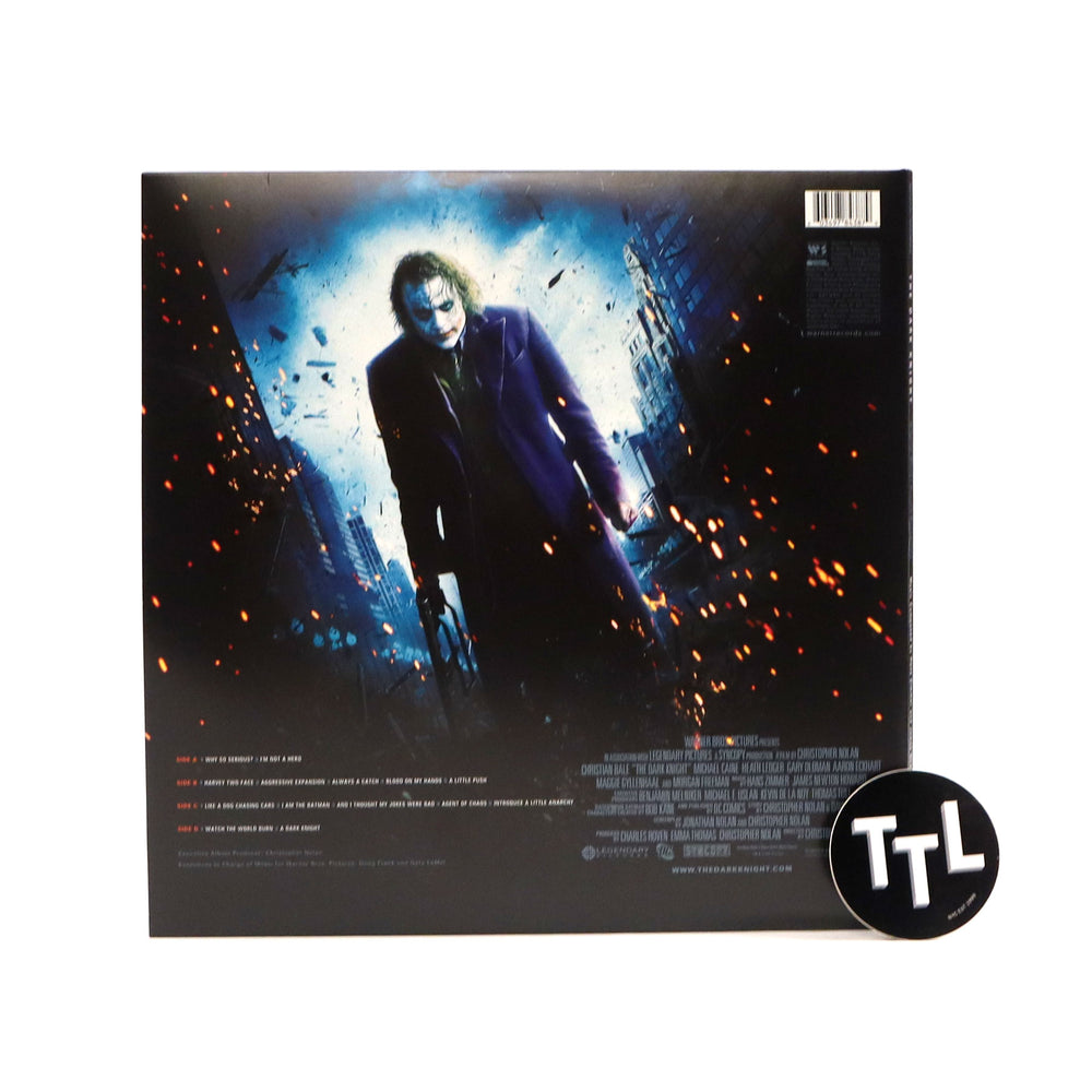 Hans Zimmer And James Newton Howard: The Dark Knight Soundtrack (Colored Vinyl) Vinyl 2LP