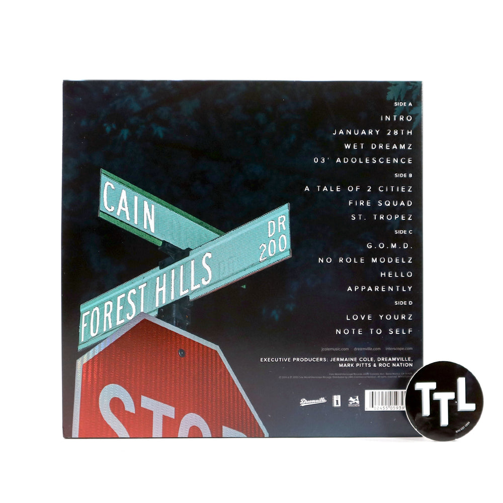 J. Cole: 2014 Forest Hills Drive Vinyl 2LP