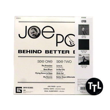 Joe Pass: Behind Better Days (Japan Import) Vinyl LP