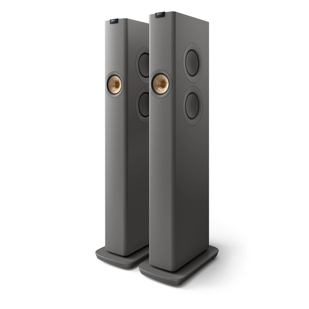 KEF: LS60 Wireless Floorstanding Powered Speakers - Pair
