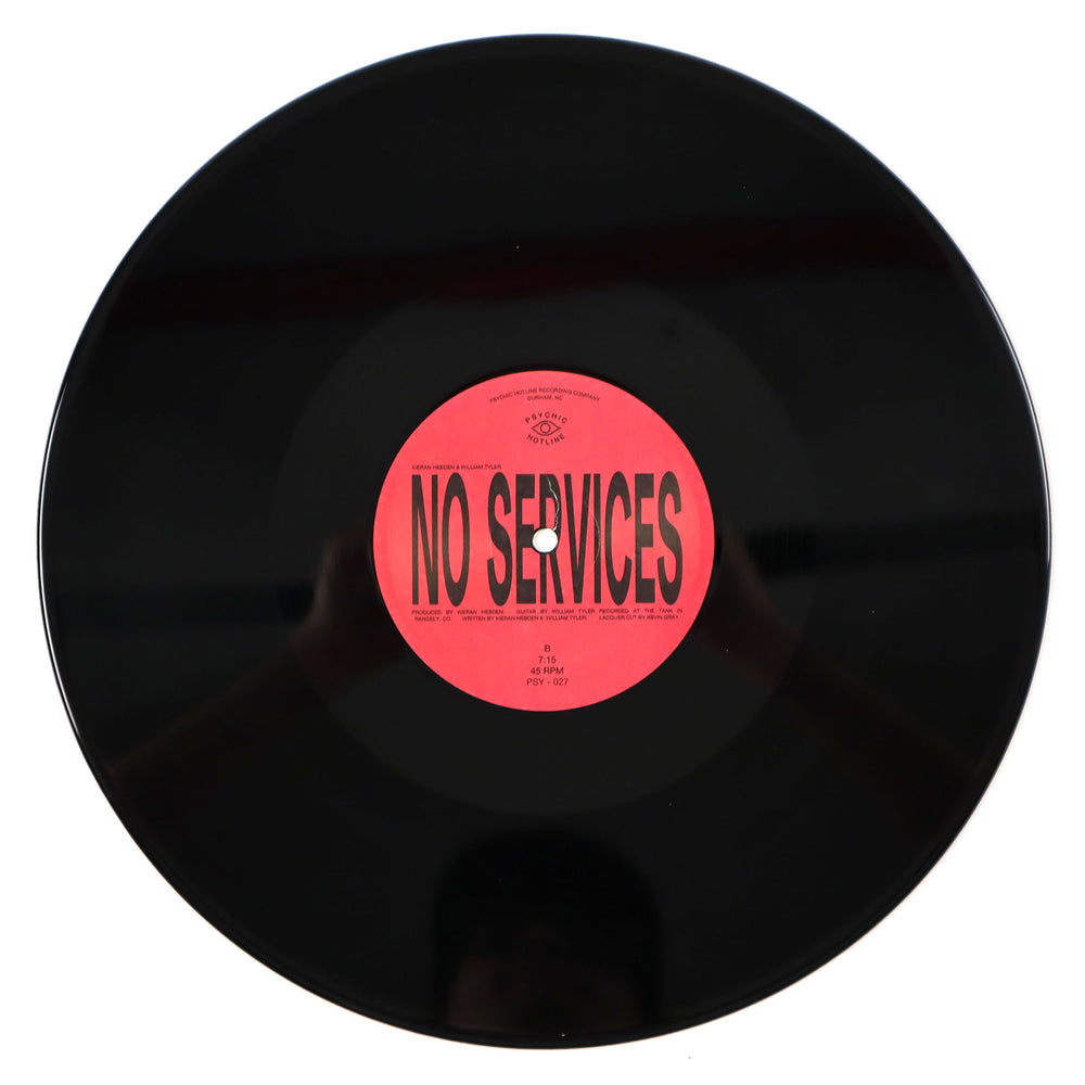 Kieran Hebden & William Tyler: Darkness, Darkness / No Services (Four Tet) Vinyl 12"Kieran Hebden & William Tyler: Darkness, Darkness / No Services (Four Tet) Vinyl 12"