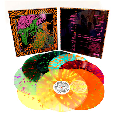 King Gizzard And The Lizard Wizard: Live In Chicago '23 (Colored Vinyl) Vinyl 8LP Boxset