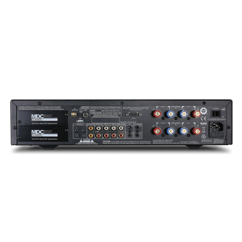 NAD: C 368 Hybrid Digital Integrated Amplifier w/ Bluetooth (C368)