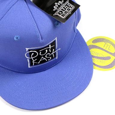 Outkast: Box Logo Snapback Hat - Blue