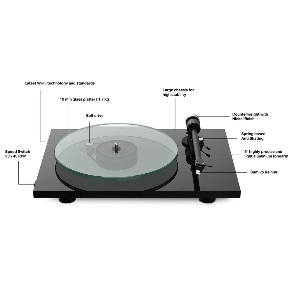 Pro-Ject: T2 W Wi-Fi Streaming Turntable