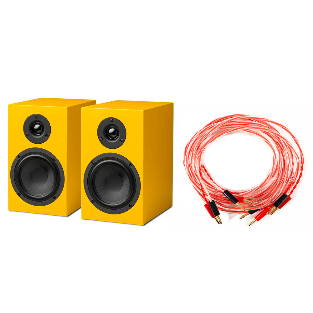 Pro-Ject: Speaker Box 5 S2 Passive Speakers - Satin Yellow