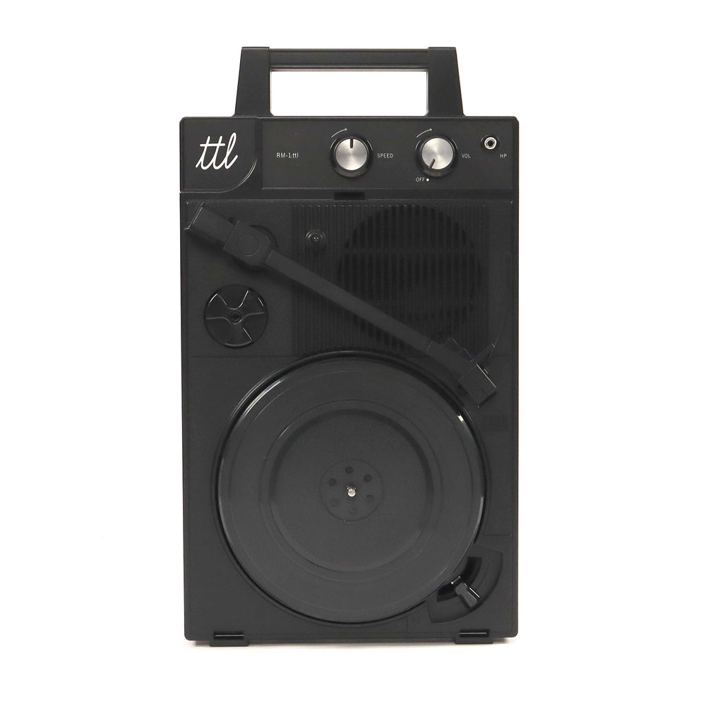 Stokyo: RM-1.ttl Record Mate Portable Turntable - Black / Turntable Lab Edition (RM-1B / GP-N3R)