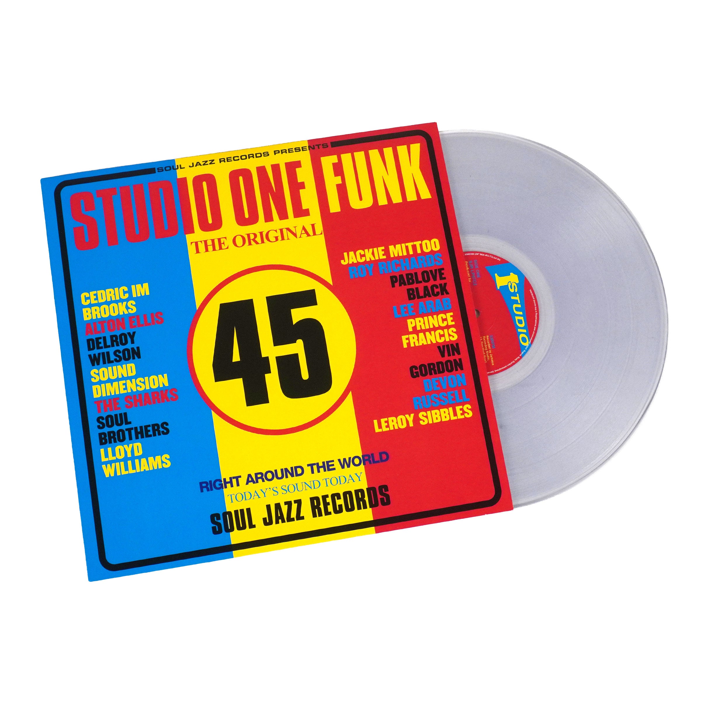 Soul Jazz Records: Studio One Funk (Clear Colored Vinyl) Vinyl 2LP