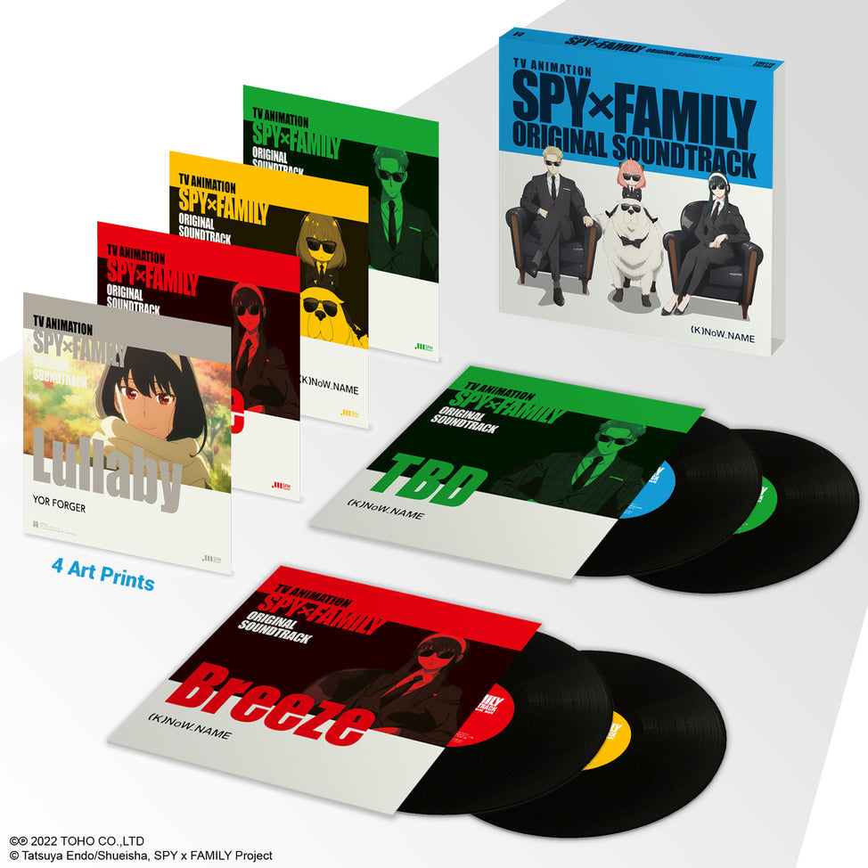 (K)NoW_Name: Spy x Family Soundtrack Vinyl 4LP