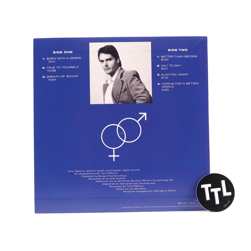 Tony Palkovic: Born With A Desire (Colored Vinyl) Vinyl LP