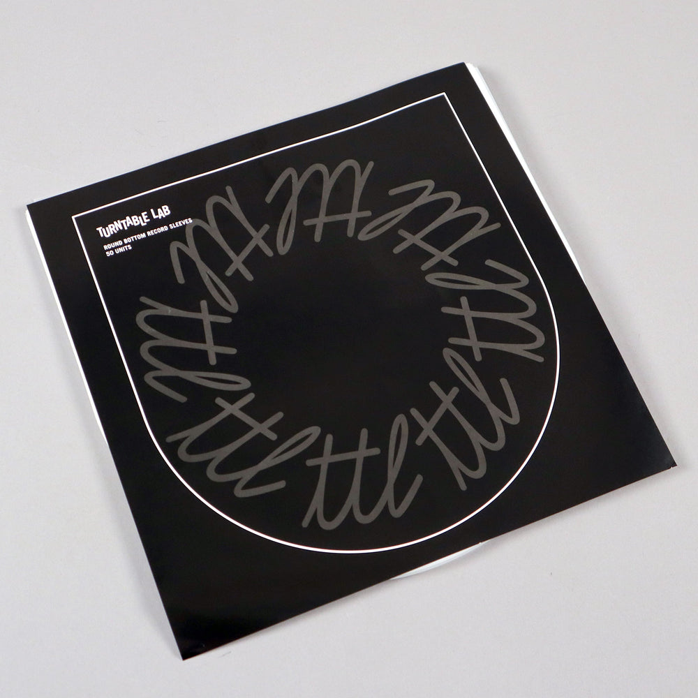 Turntable Lab: Anti-Static Round Bottom LP Record Sleeves