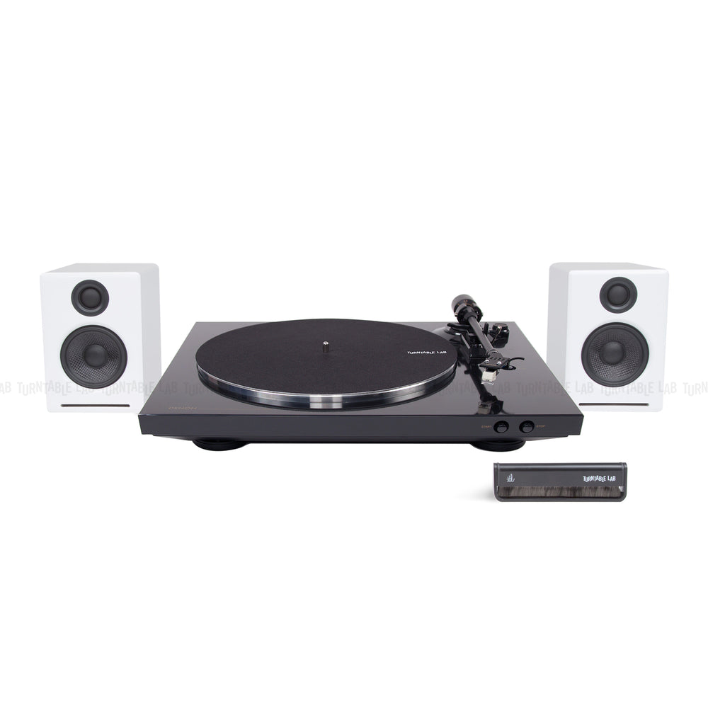 Denon: DP-300F / Audioengine A2+ / Turntable Package