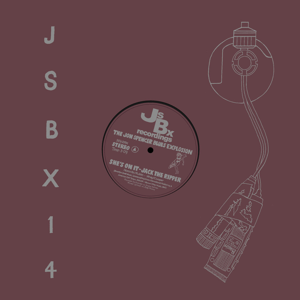 The Jon Spencer Blues Explosion: She's On It (Beastie Boys) Vinyl 12" (Record Store Day 2014)