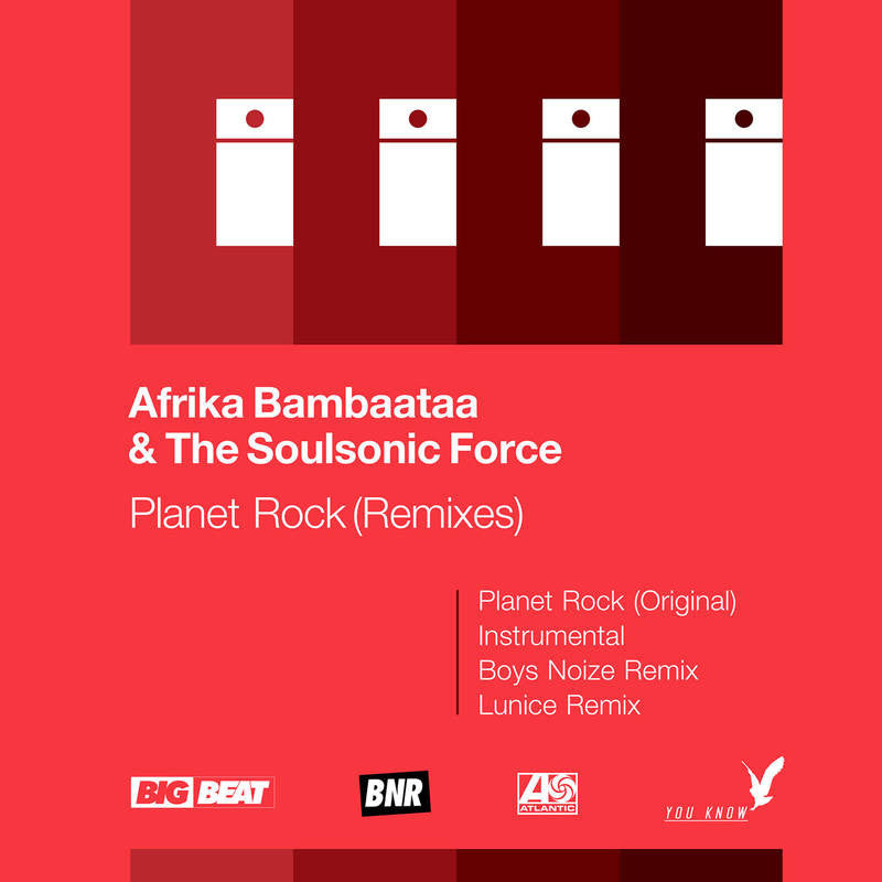 Afrika Bambaataa & The Soulsonic Force: Planet Rock Vinyl 12" (Record Store Day)