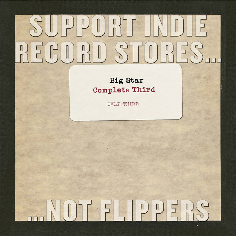 Big Star: Complete Third Vol.3 Vinyl 2LP Boxset (Record Store Day)