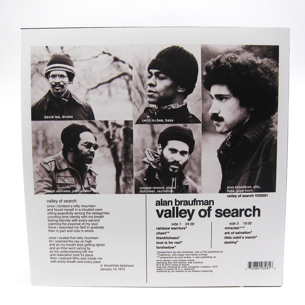 Alan Braufman: Valley Of Search Vinyl LP