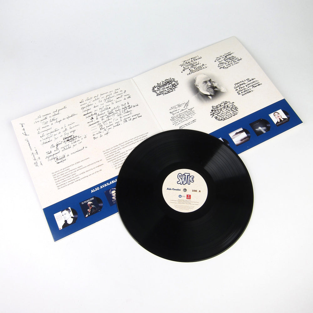Aldo Ciccolini: Eric Satie - Gymnopedies / Gnossiennes Vinyl LP (Record Store Day)