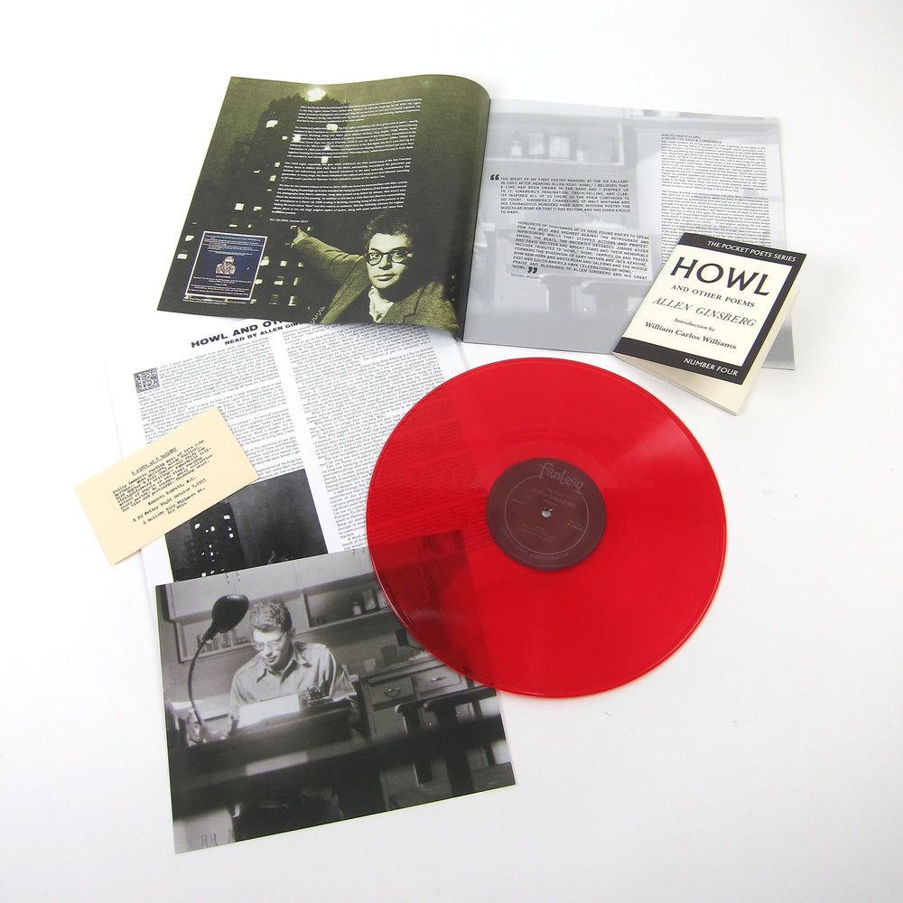 Allen Ginsberg: Howl (180g, Colored Vinyl) Vinyl LP Boxset