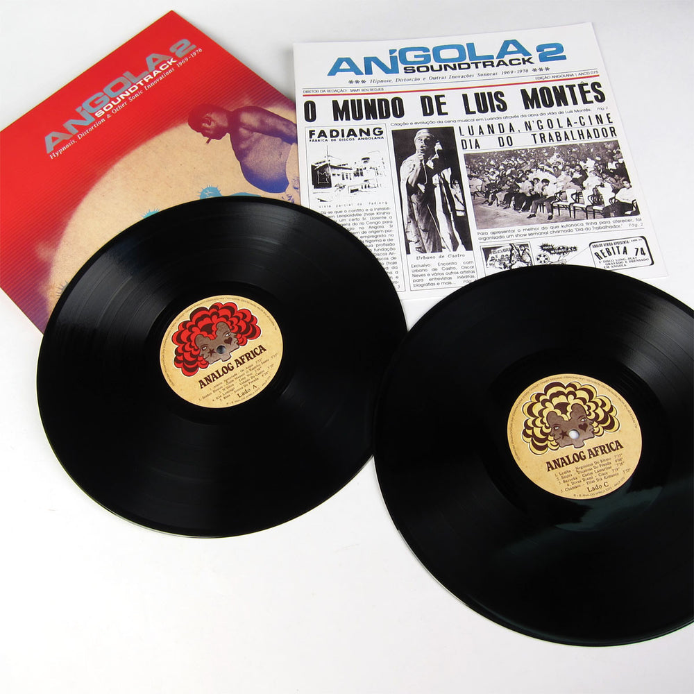 Analog Africa: Angola 2 Soundtrack Hypnosis, Distortion & Other Sonic Innovations 1969-1978 2LP details
