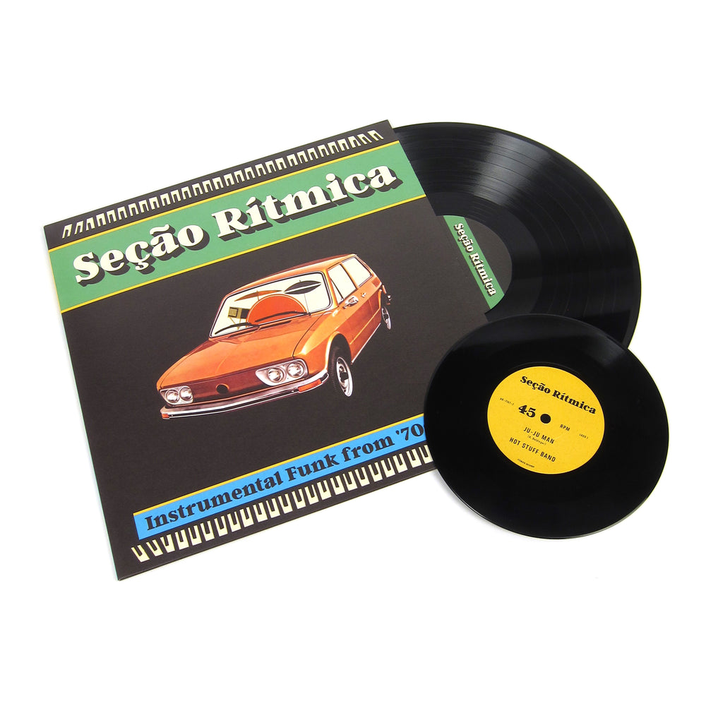 Atemoya Records: Secao Ritmica Instrumental Funk from '70s Brazil Vinyl LP+7"