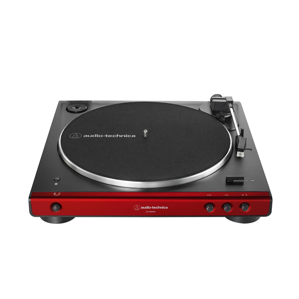 Audio-Technica: AT-LP60XBT-RD Automatic Bluetooth Turntable - Red / Black