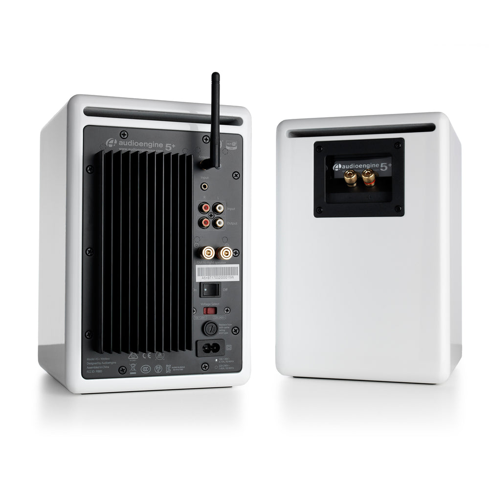 Audioengine: A5+ Wireless Powered Speakers w/Bluetooth - White