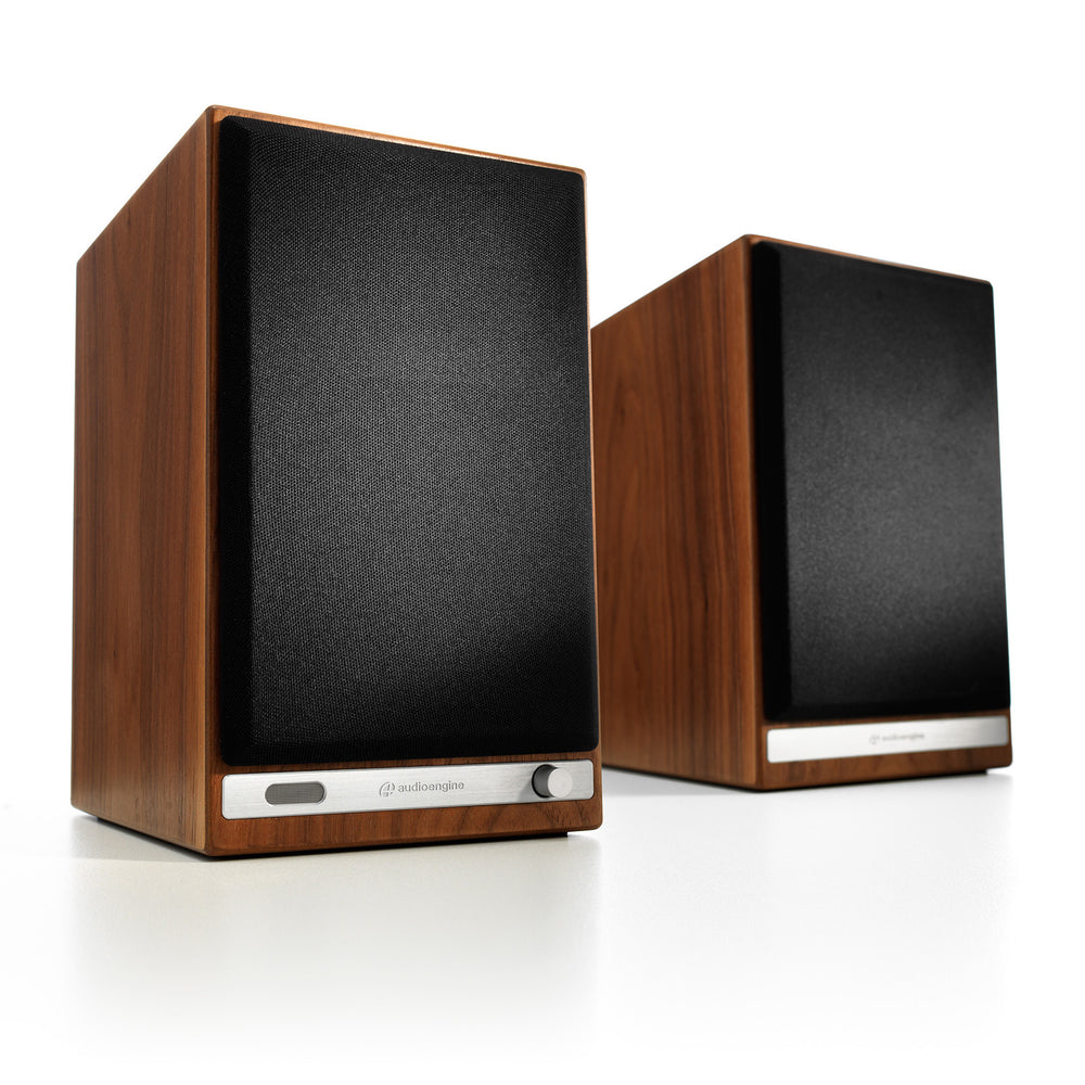 Audioengine: HD6 Powered Bluetooth Speakers - Walnut