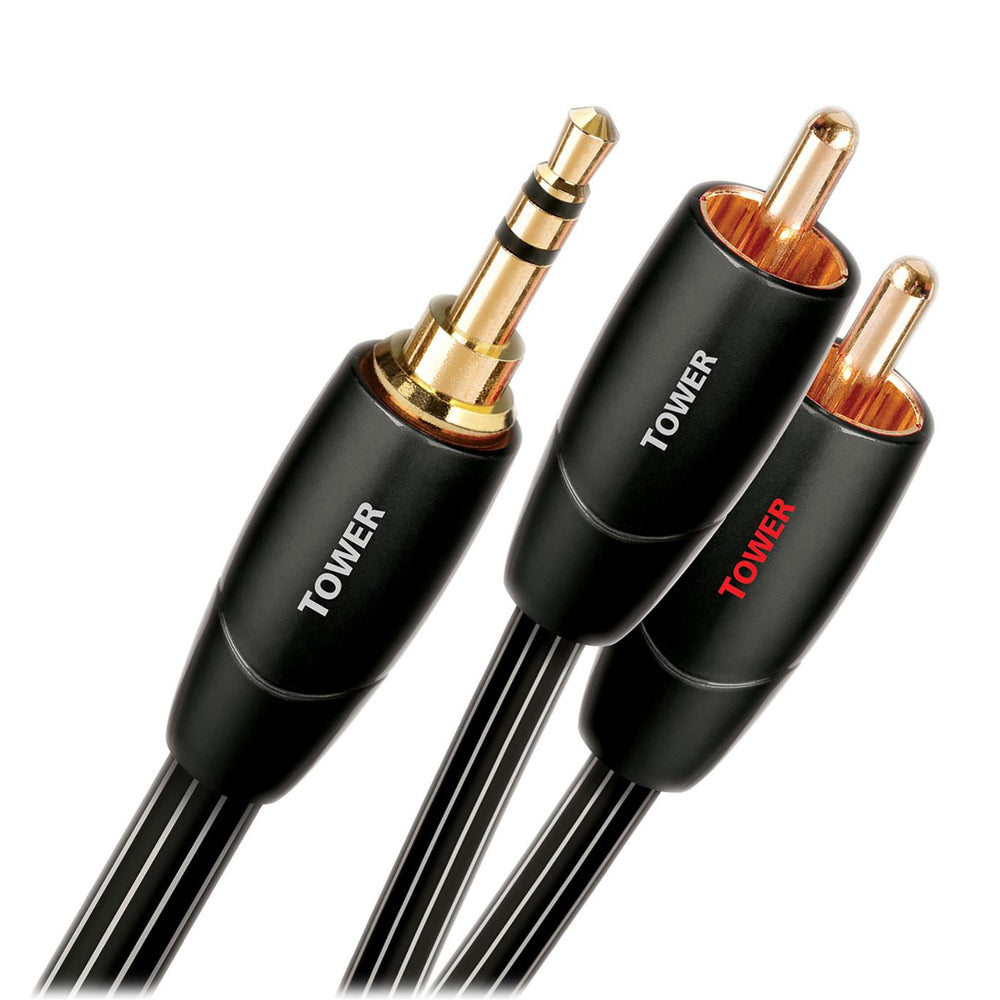 Audioquest: Tower Interconnect Y-Cable (3.5mm - RCA) - 1.0M
