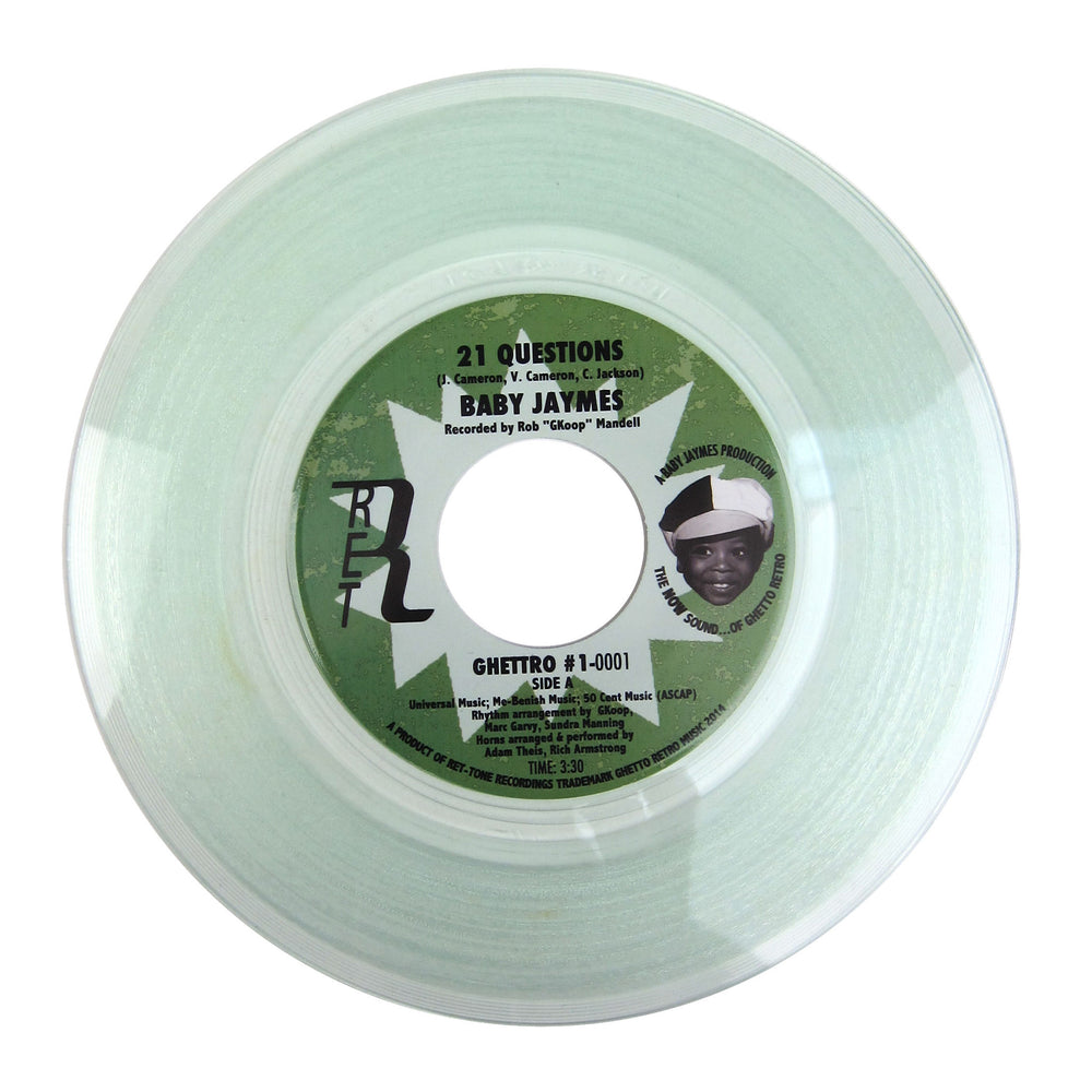 Baby Jaymes: 21 Questions (Colored Vinyl) Vinyl 7"