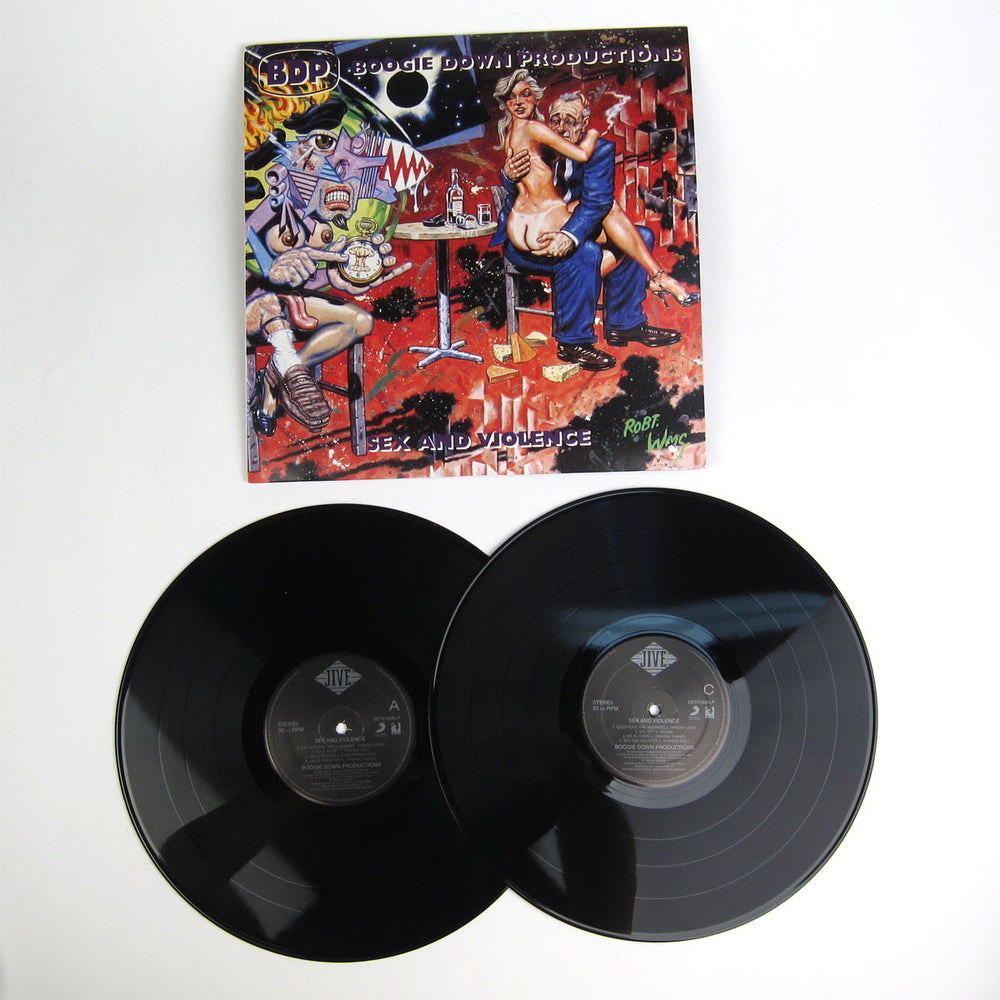 Boogie Down Productions: Sex & Violence Vinyl 2LP