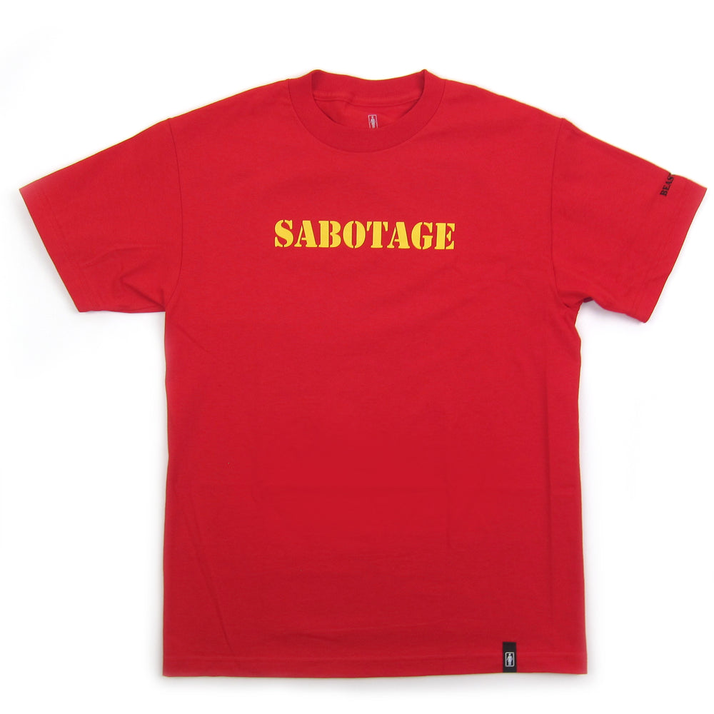 Beastie Boys: Sabotage Shirt By Girl Skateboards / Spike Jonze - Red