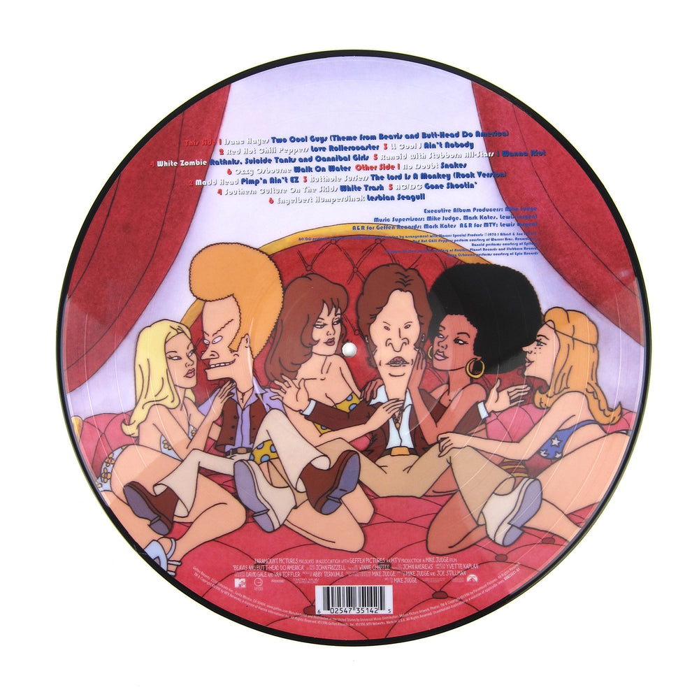 Beavis And Butt-Head: Beavis And Butt-Head Do America Soundtrack (Pic Disc) Vinyl LP