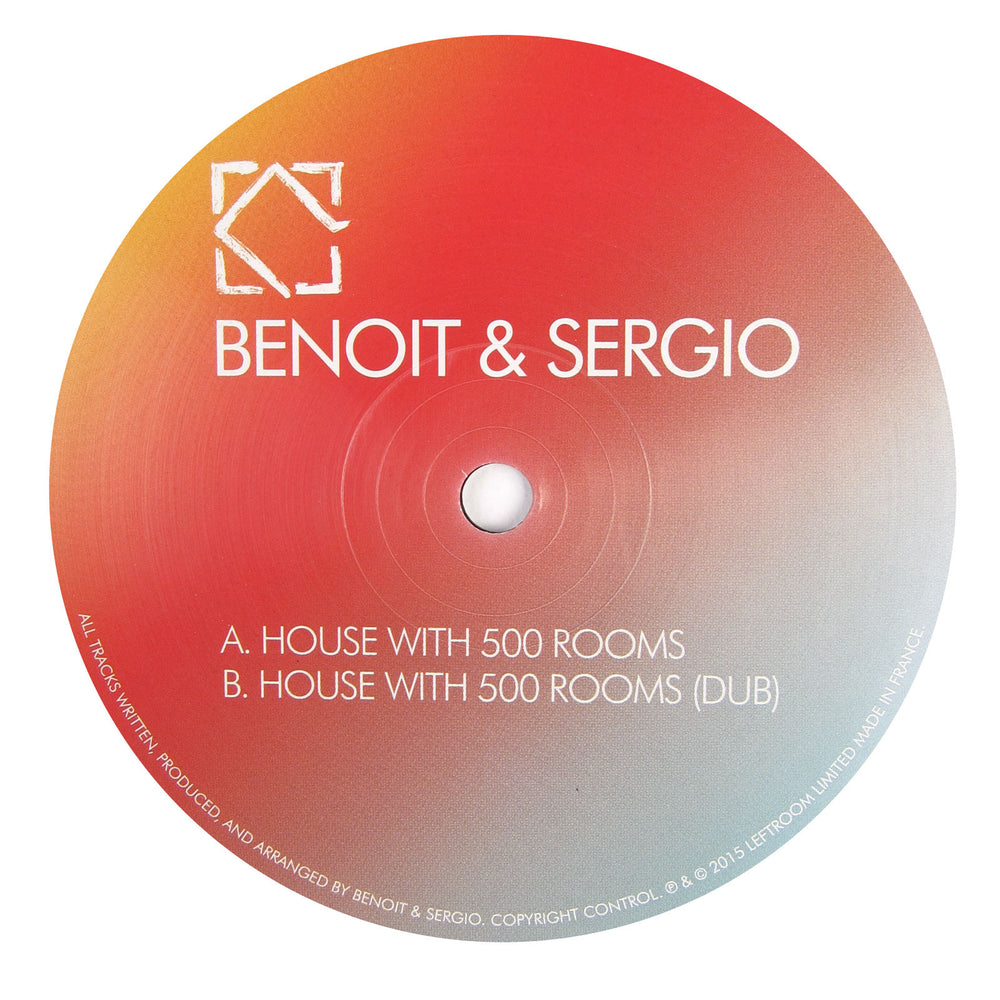 Benoit & Sergio: House With 500 Rooms Vinyl 12"
