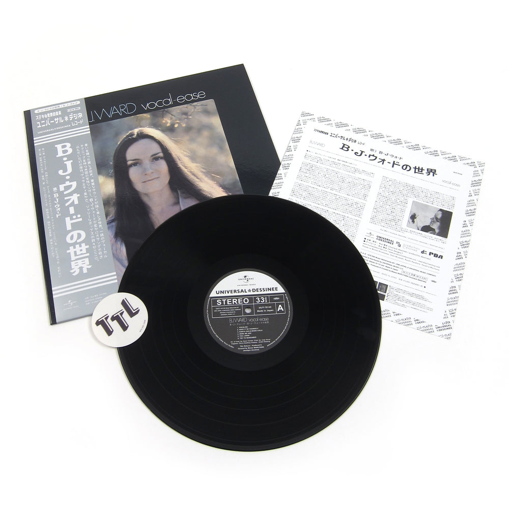 B.J. Ward: Vocal Ease (JP Import) Vinyl LP