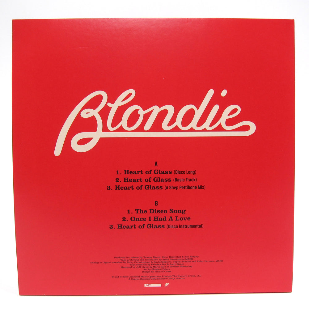 Blondie: Heart Of Glass Vinyl 12"