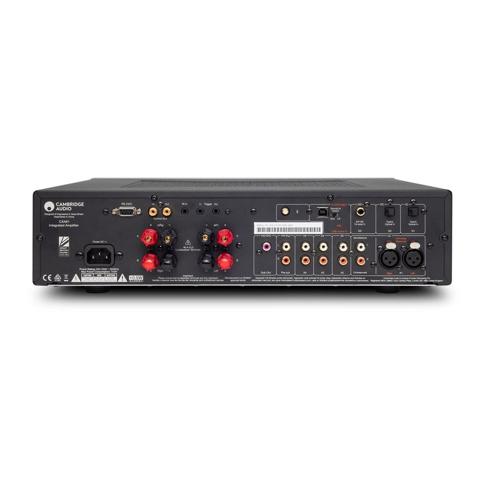Cambridge Audio: CXA81 Integrated Amplifier (w/Bluetooth)