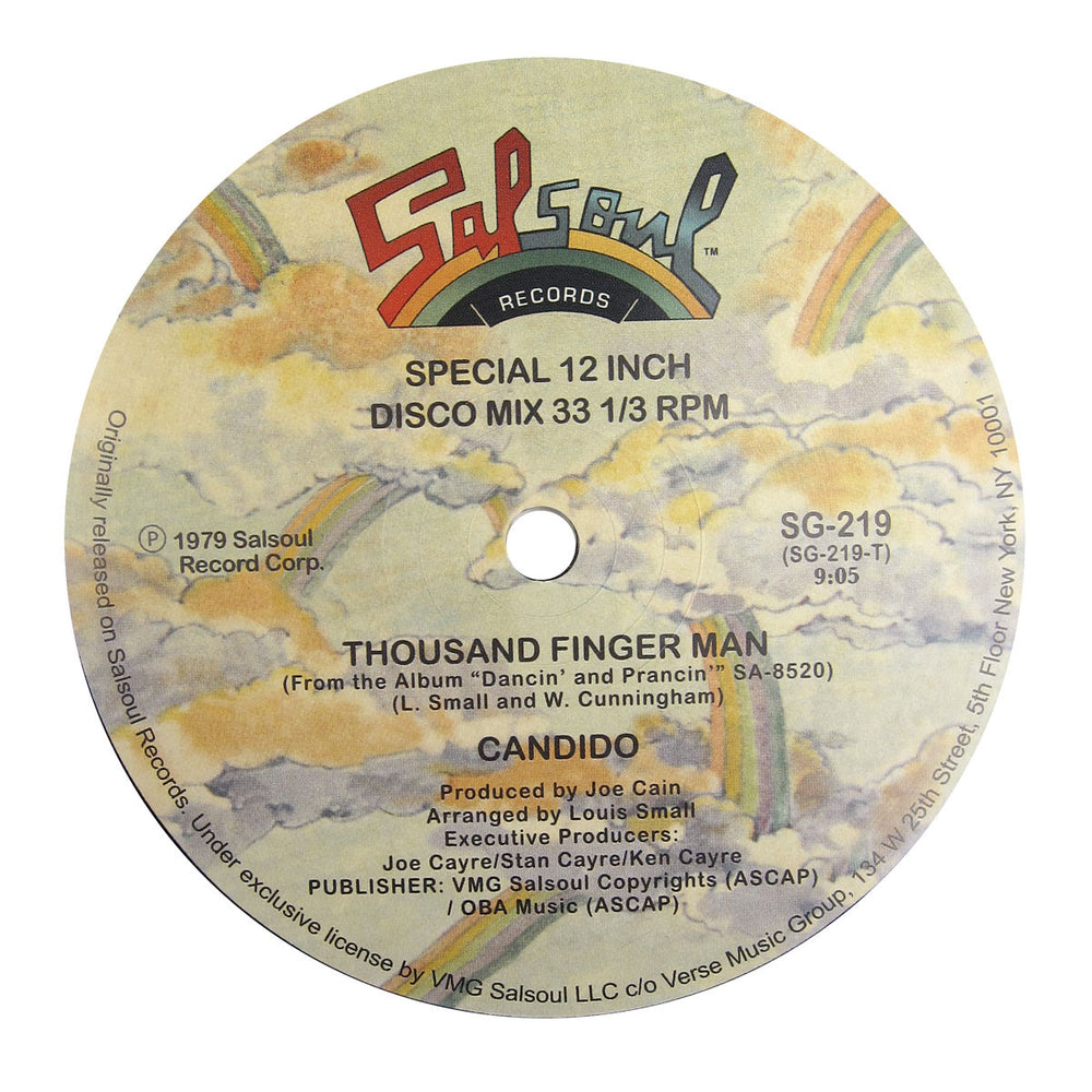 Candido: Jingo / Thousand Finger Man Vinyl 12"