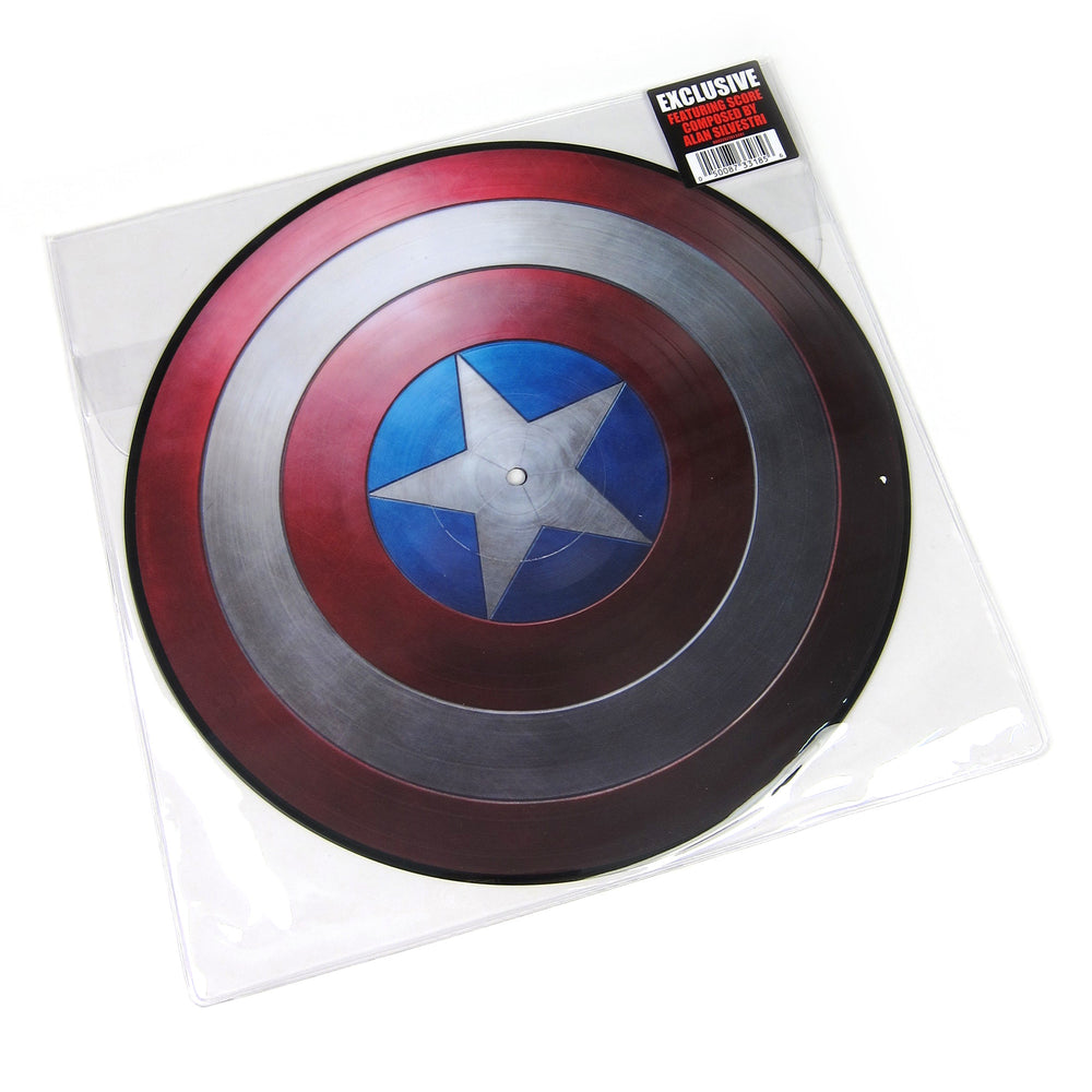 Alan Silvestri: Captain America The First Avenger Soundtrack (Pic Disc) Vinyl LP