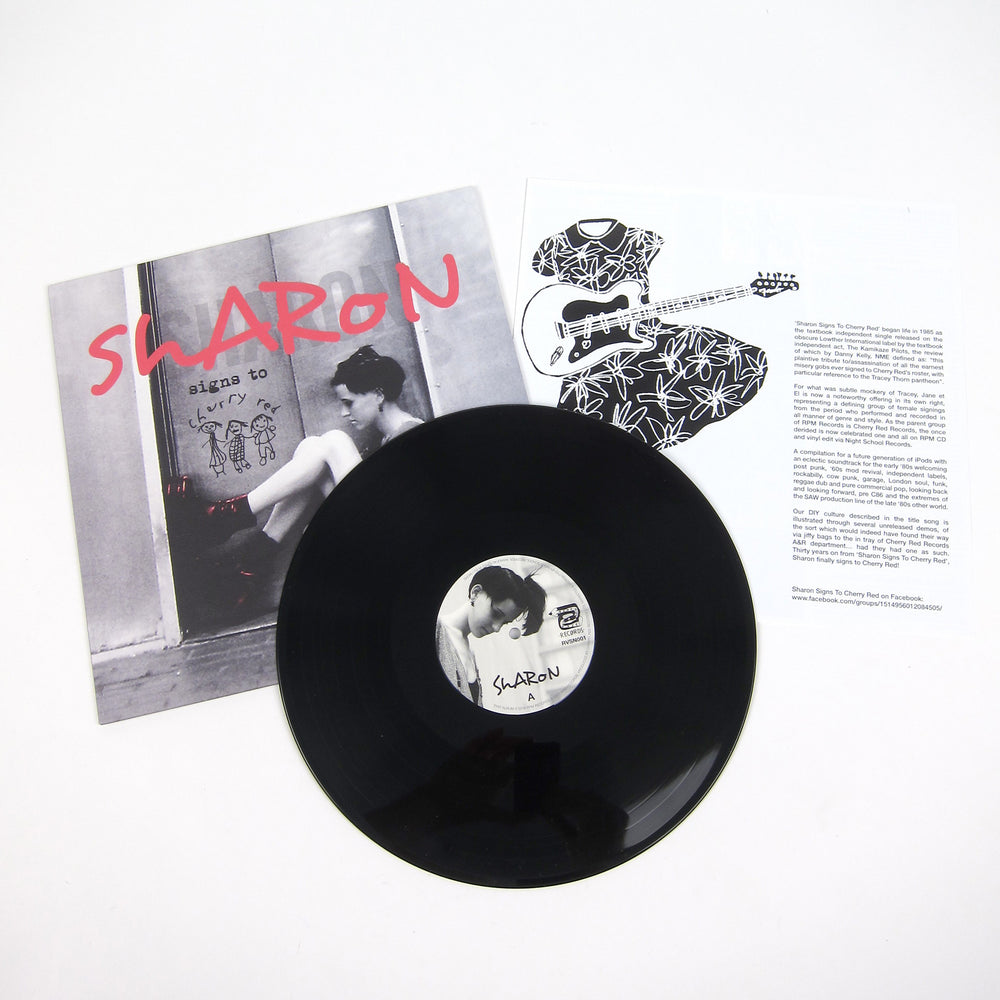 Cherry Red: Sharon Signs To Cherry Red Vinyl LP (Record Store Day)
