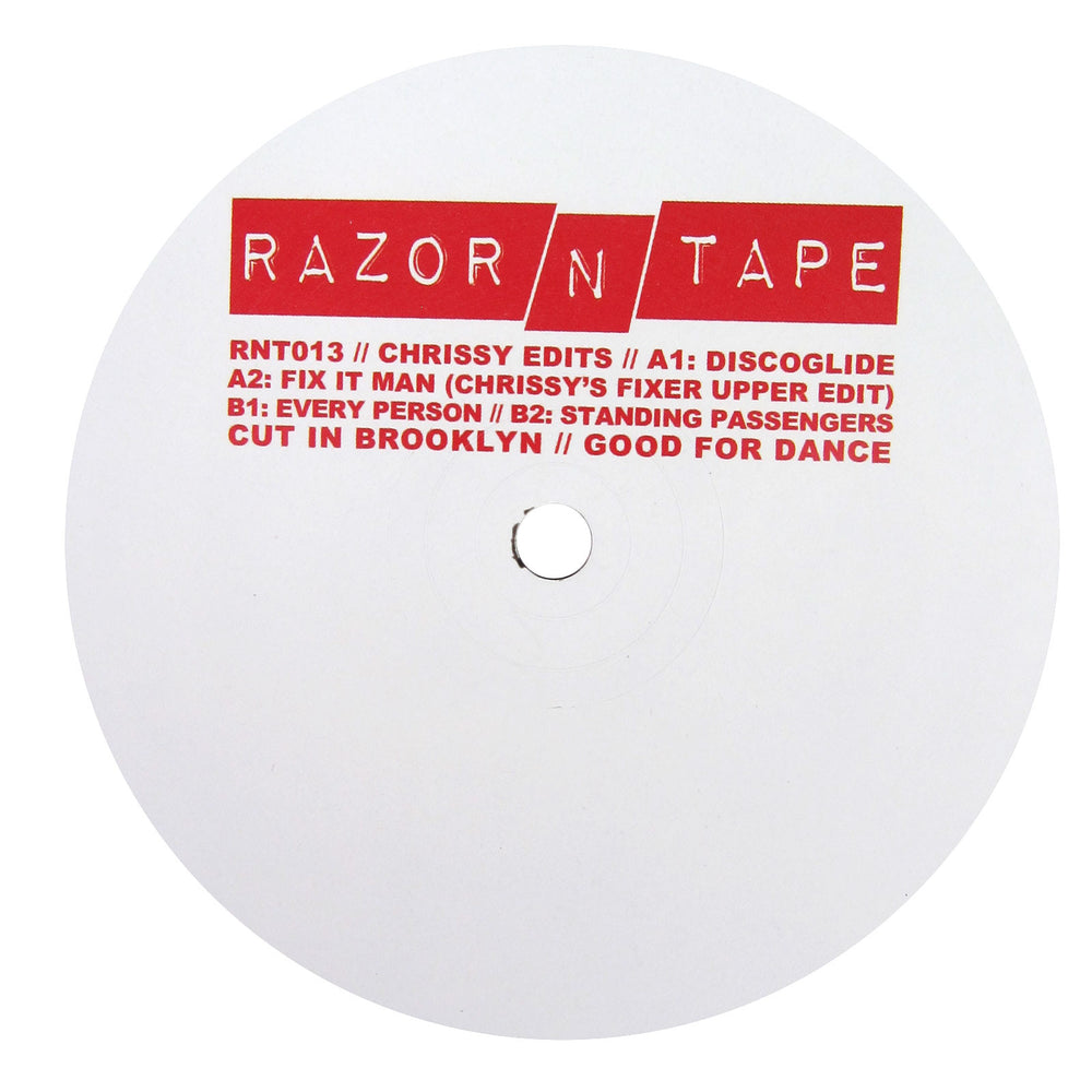 Chrissy: Razor N Tape Edits (Double Exposure, Ragtyme) Vinyl 12"