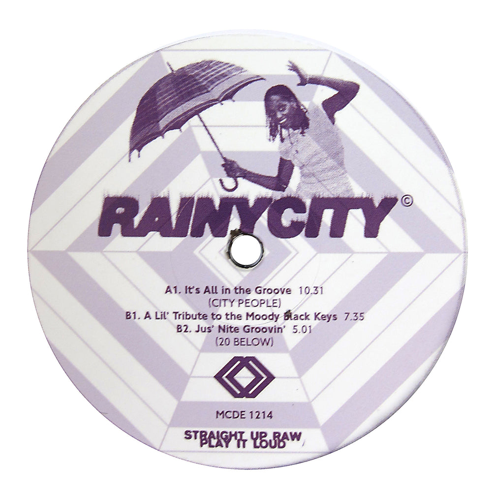 City People / 20 Below: It's All In The Groove / A Lil' Tribute To The Moody Black Keys Vinyl 12"